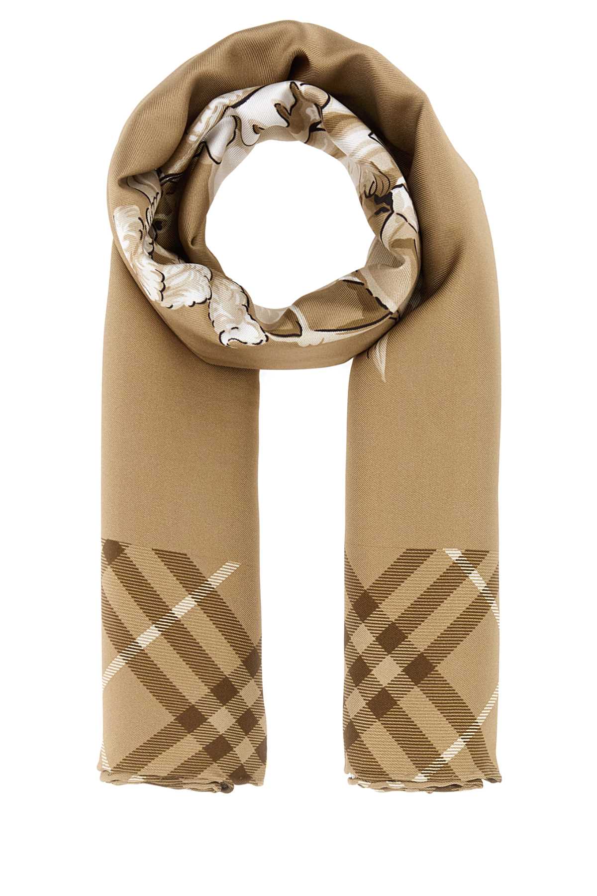 Burberry Women Printed Silk Foulard BURBERRY