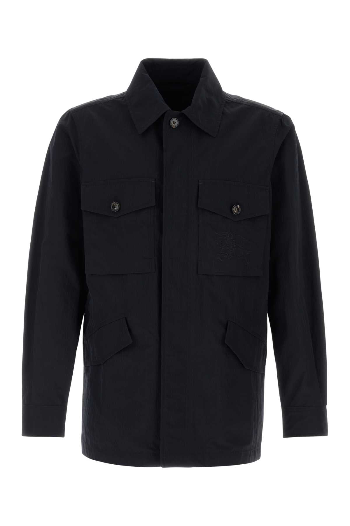 Burberry Men Midnight Blue Nylon Jacket BURBERRY