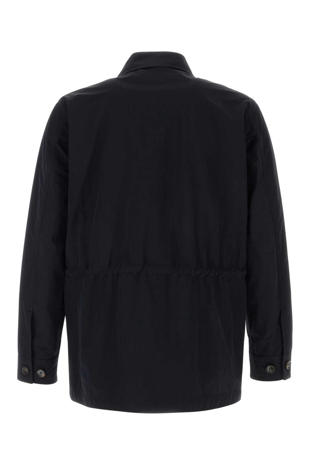 Burberry Men Midnight Blue Nylon Jacket BURBERRY
