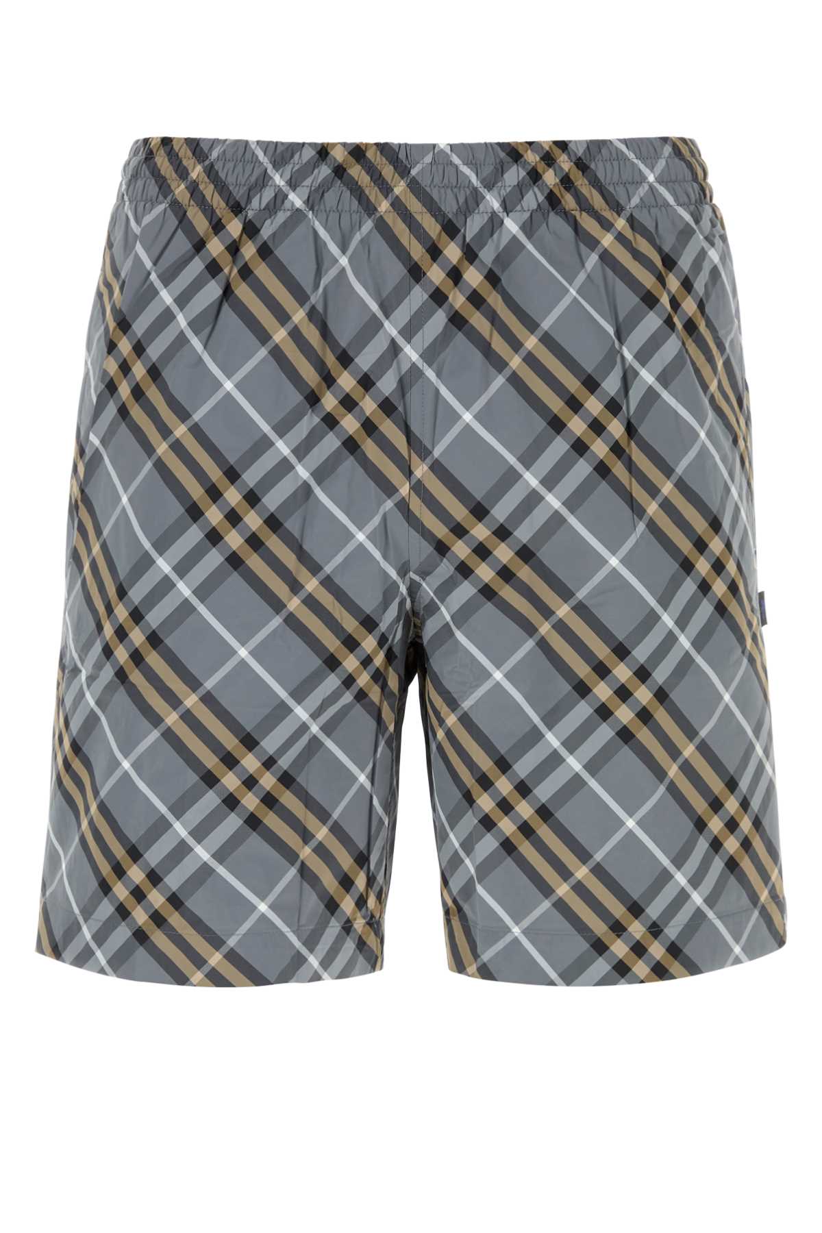 Burberry Men Embroidered Nylon Swimming Shorts BURBERRY