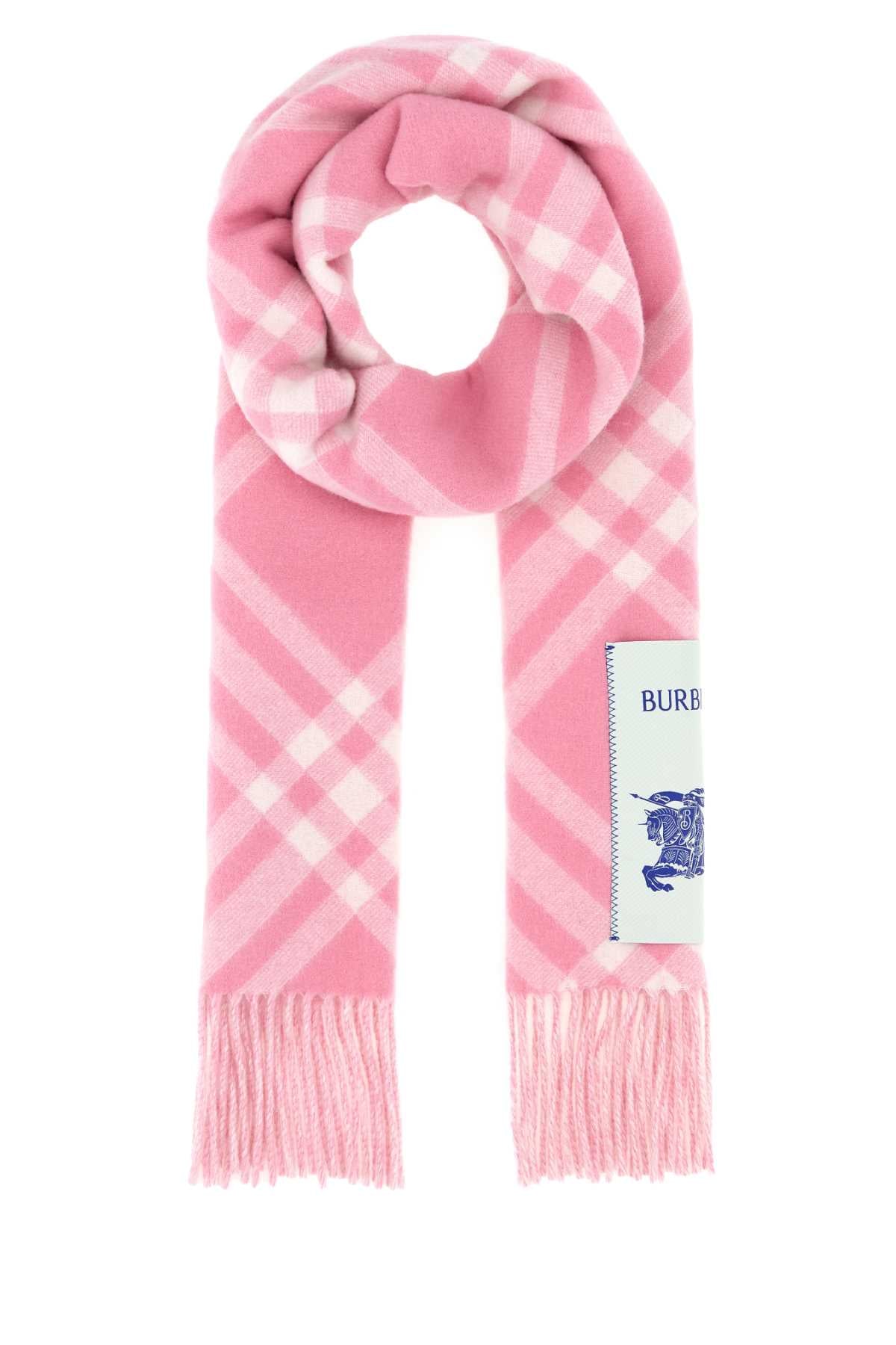 Burberry Unisex Embroidered Cashmere Scarf BURBERRY