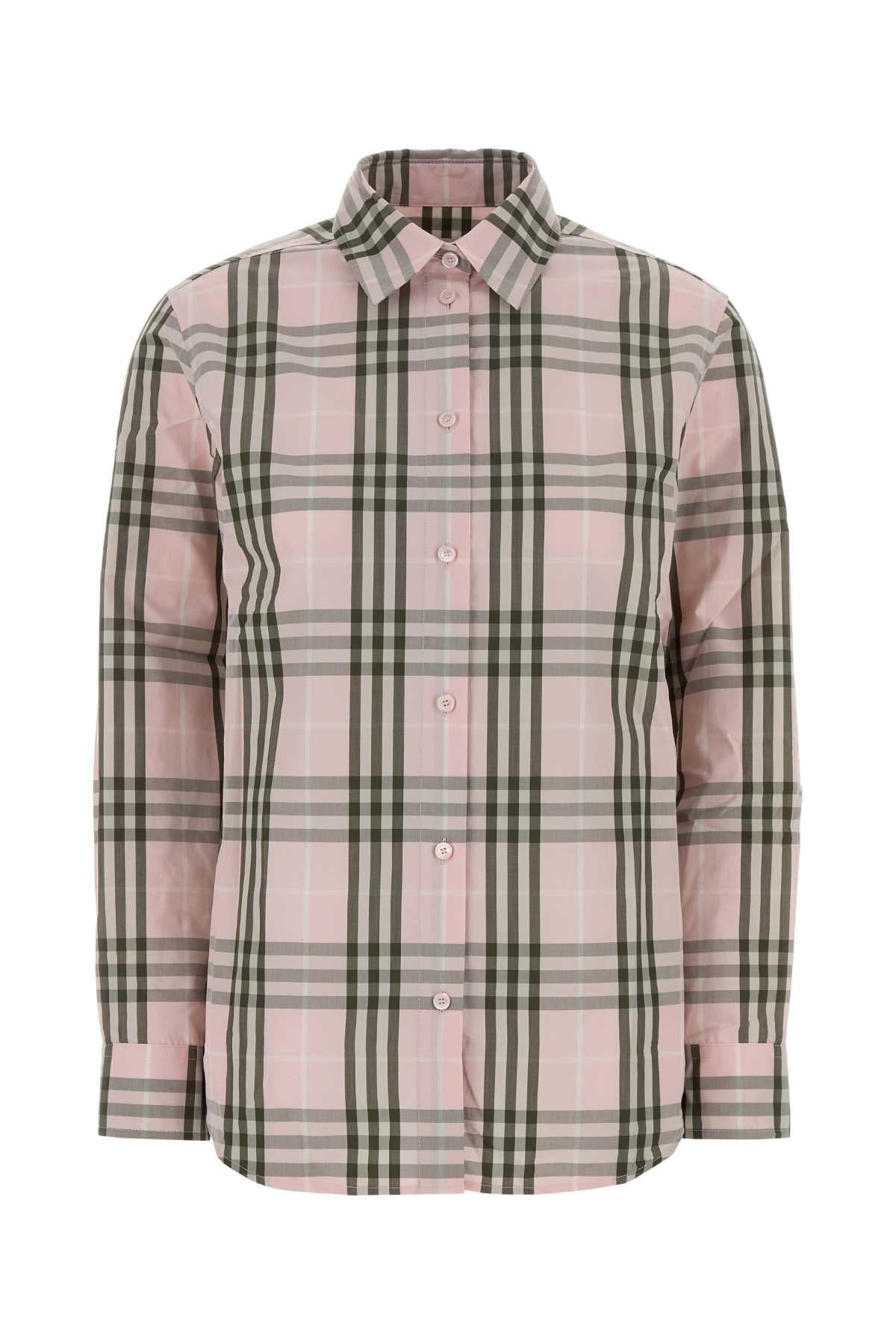 Burberry Women Embroidered Cotton Shirt BURBERRY