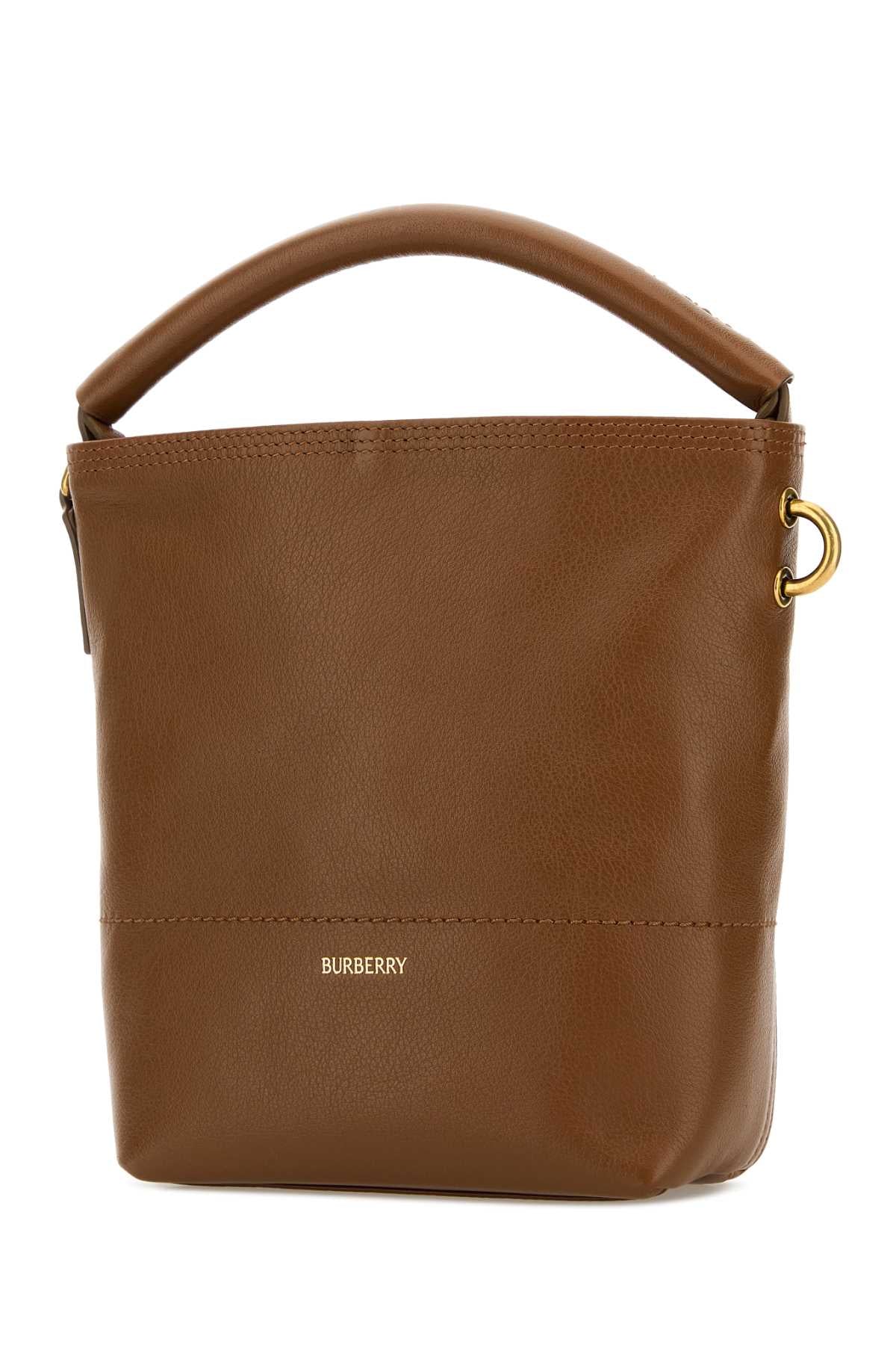 Burberry Women Brown Leather Handbag BURBERRY