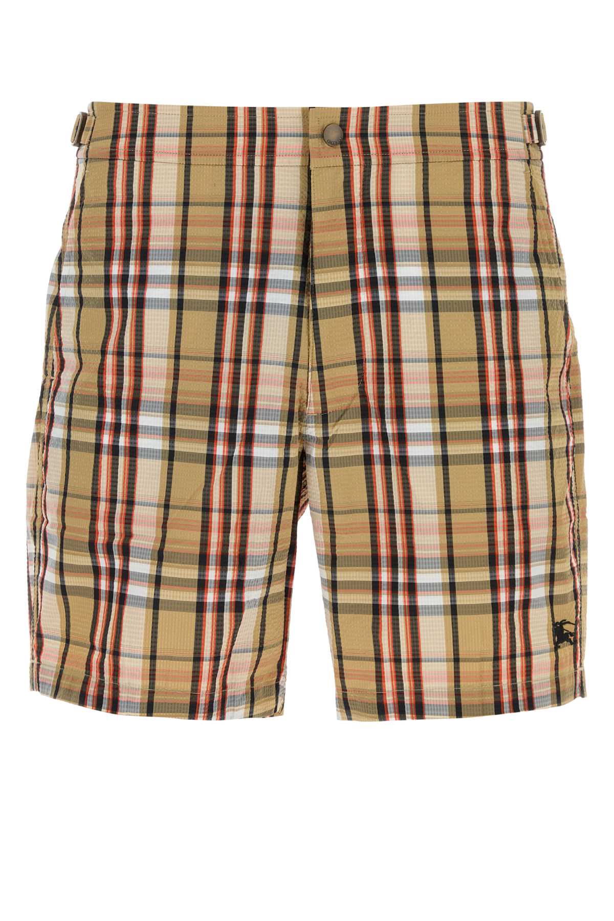 Burberry Men Printed Seersucker Swimming Shorts BURBERRY
