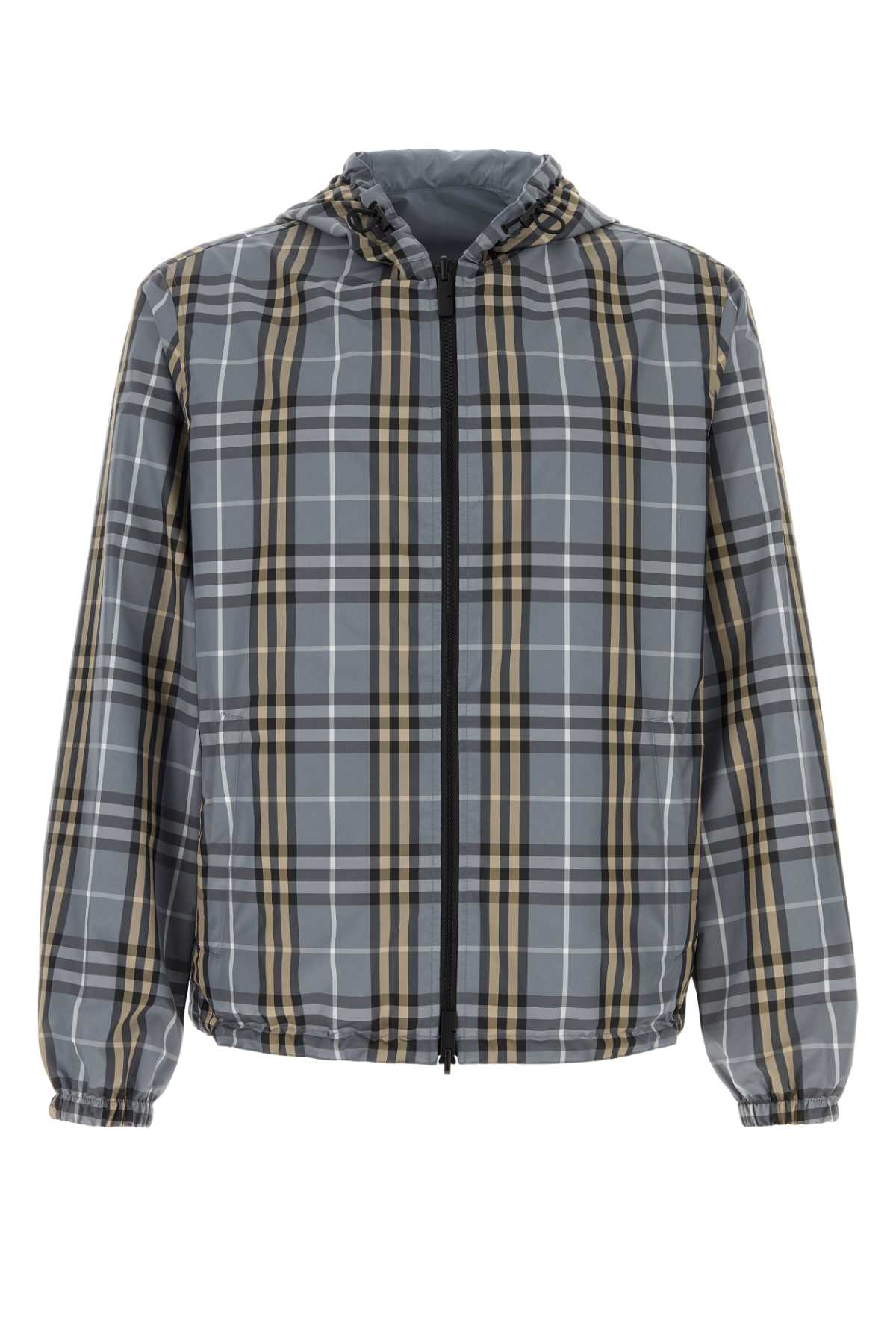 Burberry Men Embroidered Polyester Reversible Jacket BURBERRY