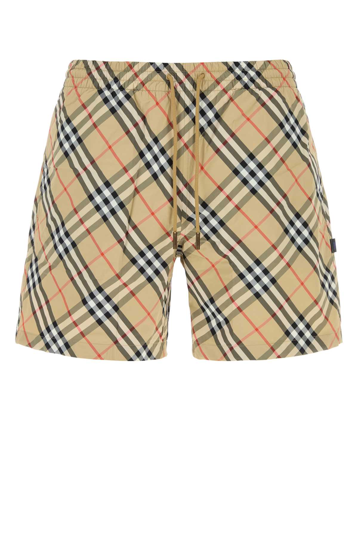 Burberry Men Printed Nylon Swimming Shorts BURBERRY