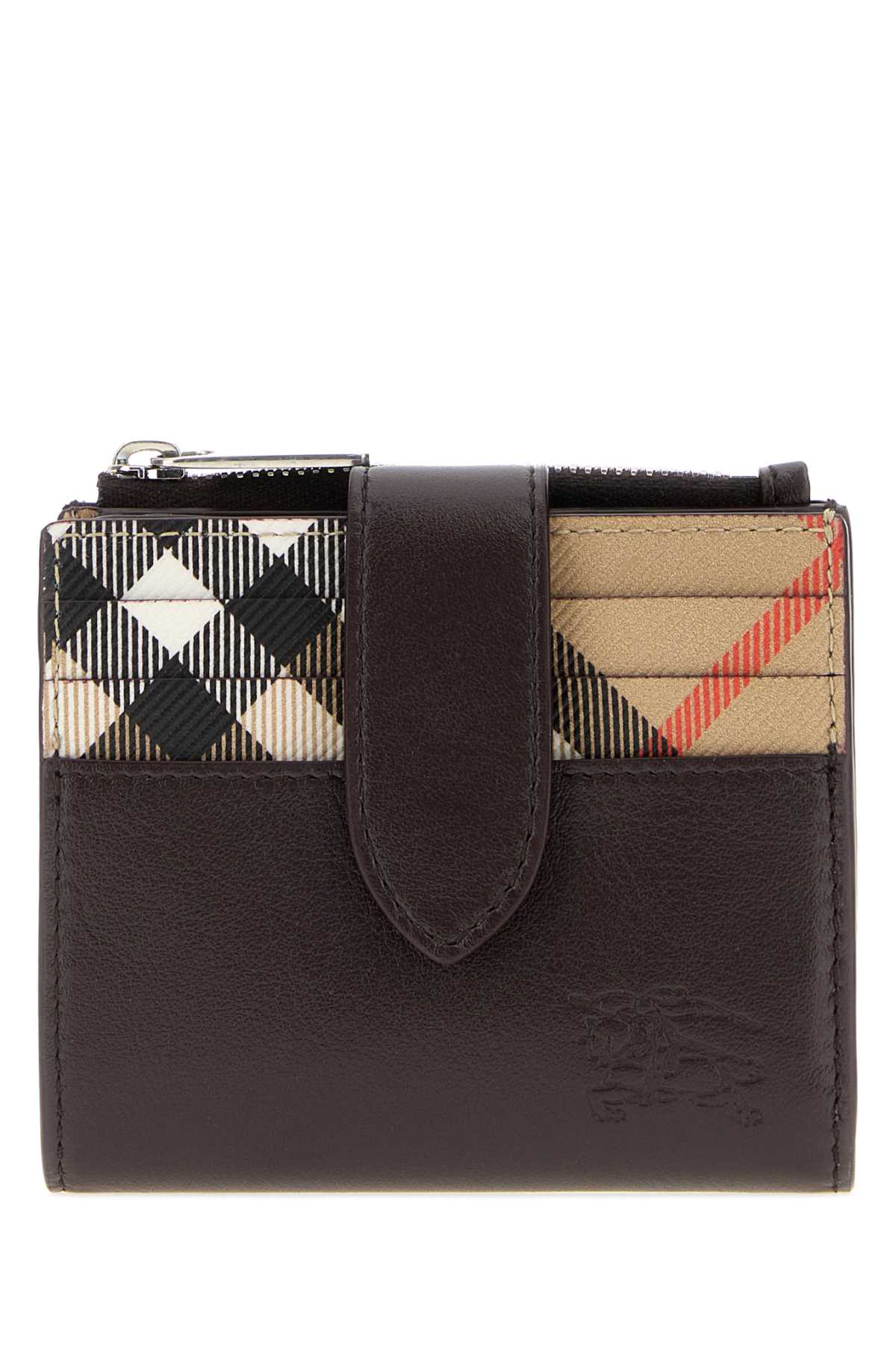 Burberry Men Chocolate Leather Wallet BURBERRY
