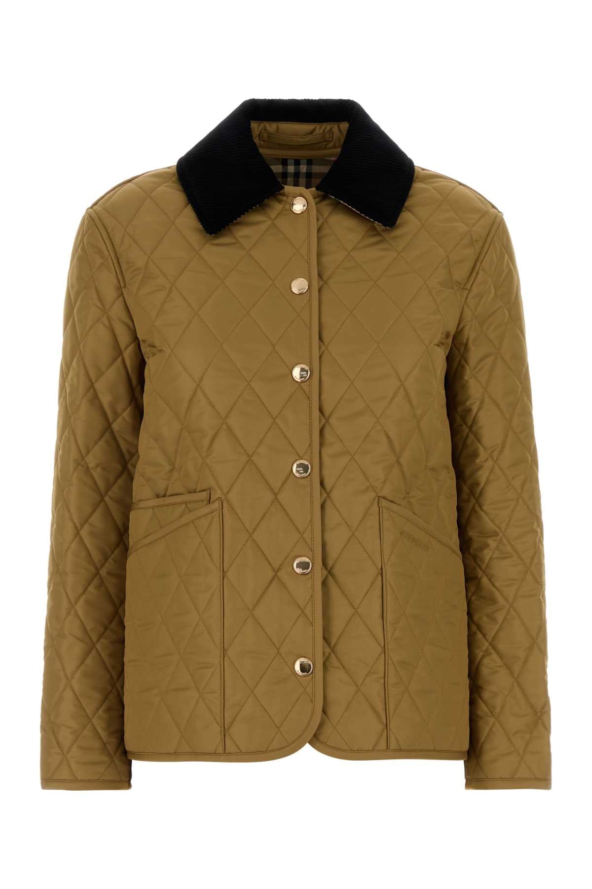Burberry Women Biscuit Nylon Jacket BURBERRY
