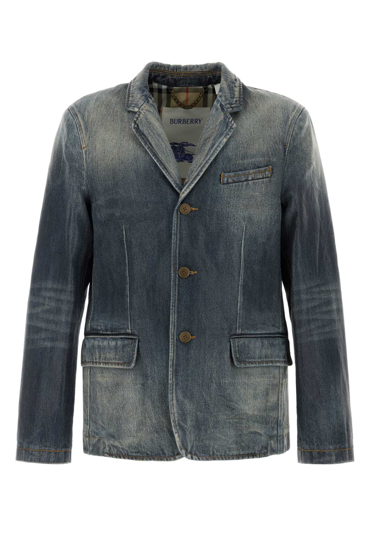 Burberry Men Denim Blazer BURBERRY