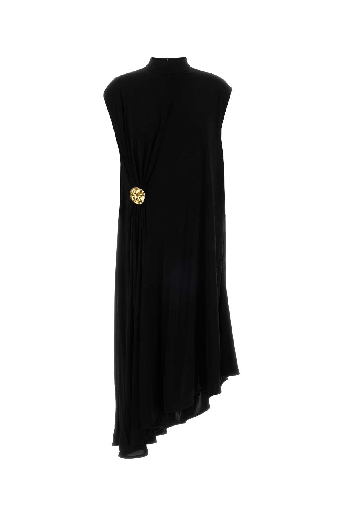 Bottega Veneta Women Black Jersey Dress BOTTEGA VENETA