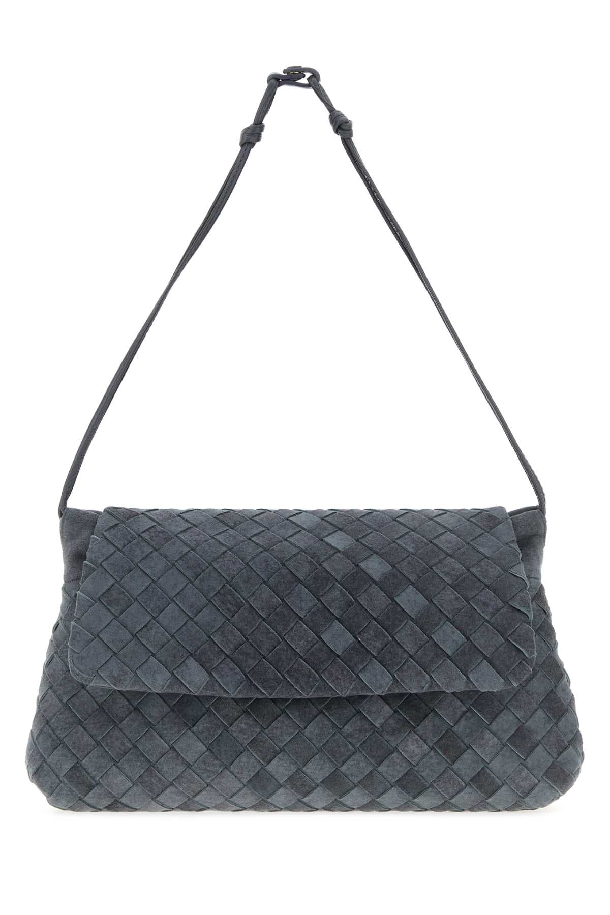 Bottega Veneta Women Air Force Blue Giorno Clutch BOTTEGA VENETA