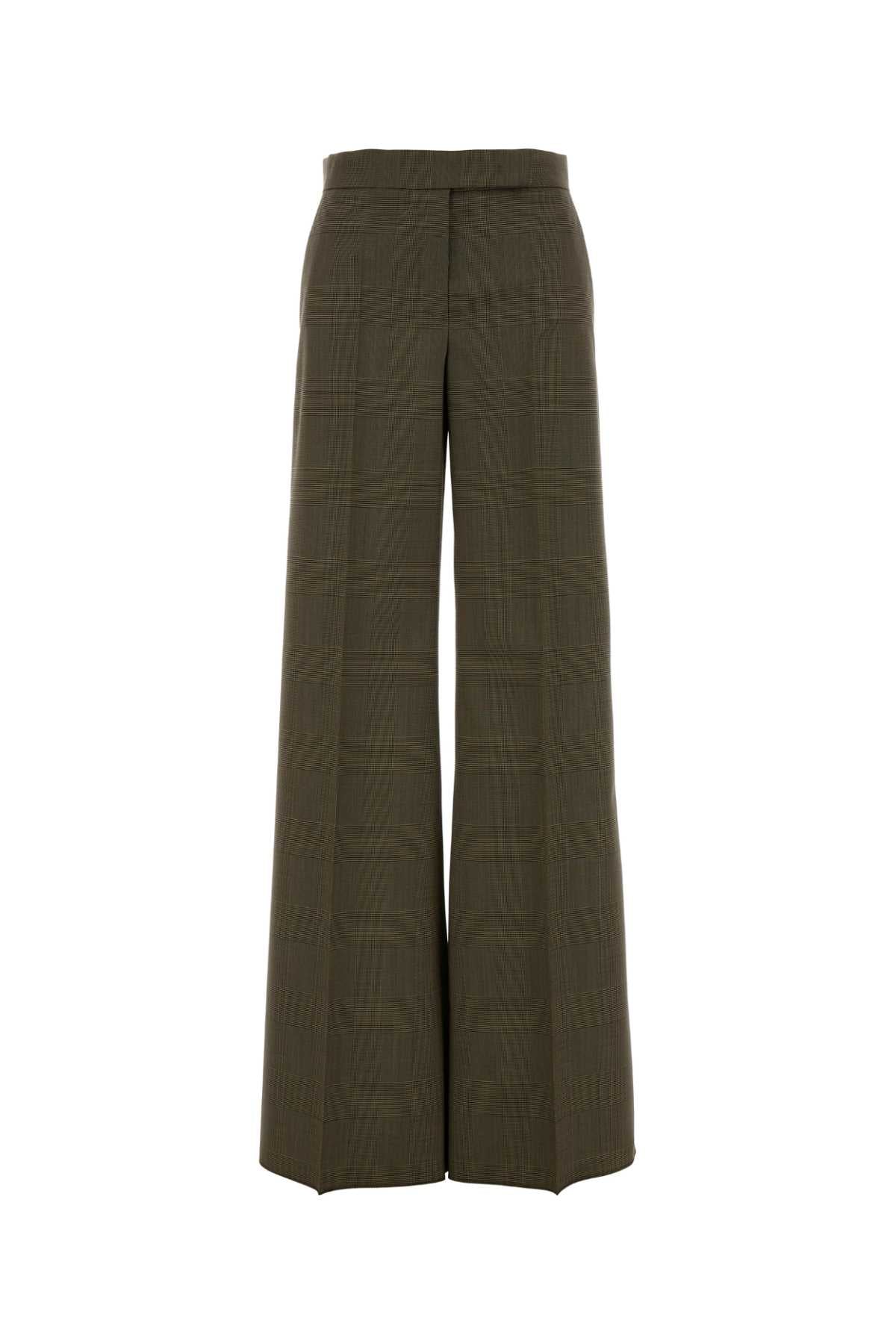Max Mara Women Embroidered Wool Netto Wide-Leg Pant MAX MARA