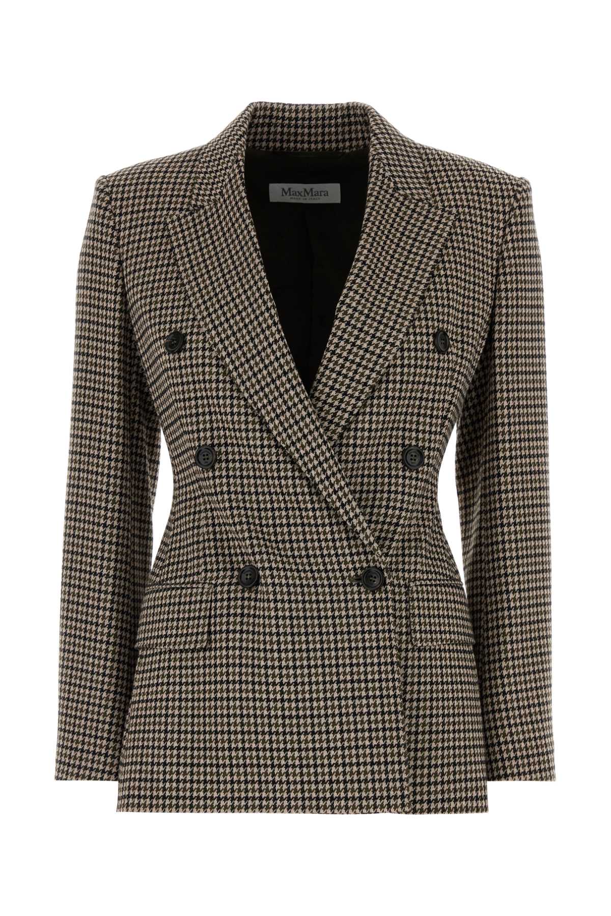 Max Mara Women Embroidered Viscose Blend Blazer MAX MARA