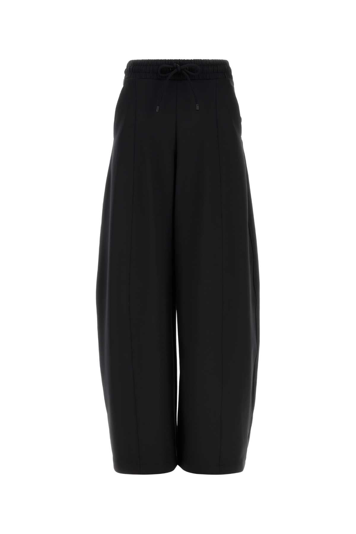 Max Mara Women Black Nylon Blend Olmo Joggers MAX MARA