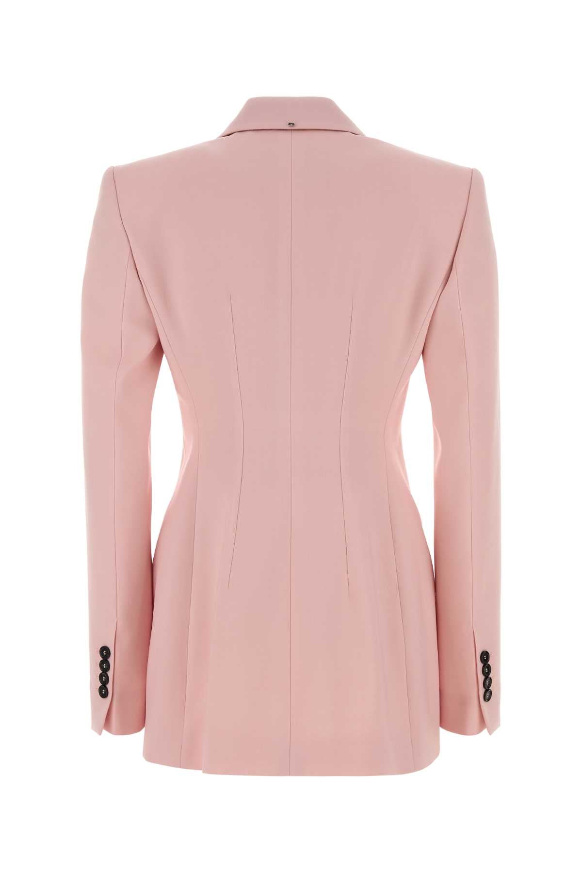 Sportmax Women Pink Wool Adamo Blazer SPORTMAX