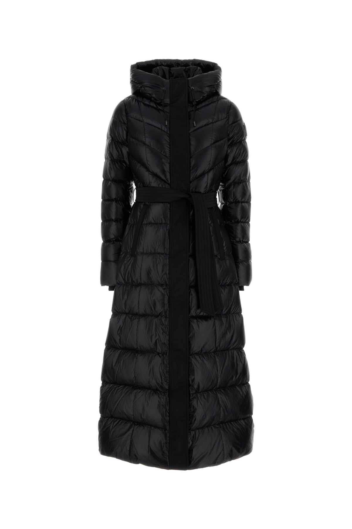 Mackage Women Black Stretch Nylon Calina Down Jacket MACKAGE