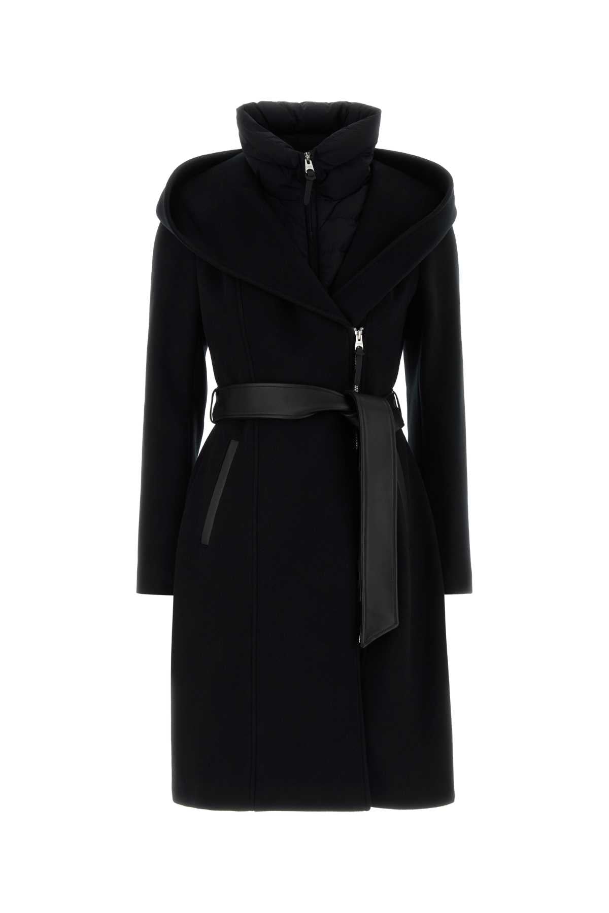 Mackage Women Black Wool Coat MACKAGE