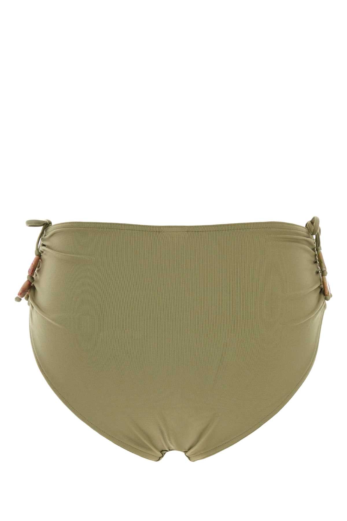 Eres Women Sage Green Stretch Nylon Christie Bikini Bottom ERES