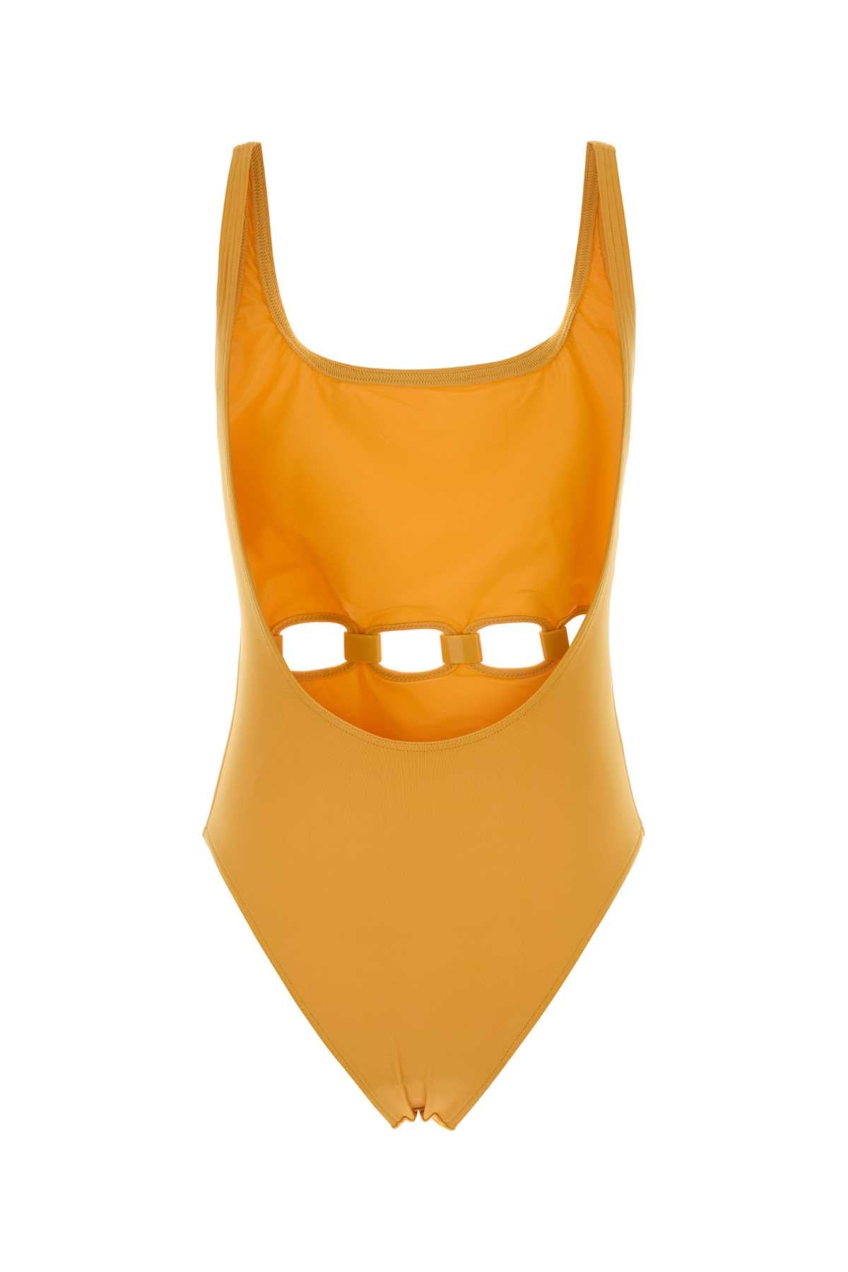 Eres Women Yellow Stretch Nylon Replay Swimsuit ERES