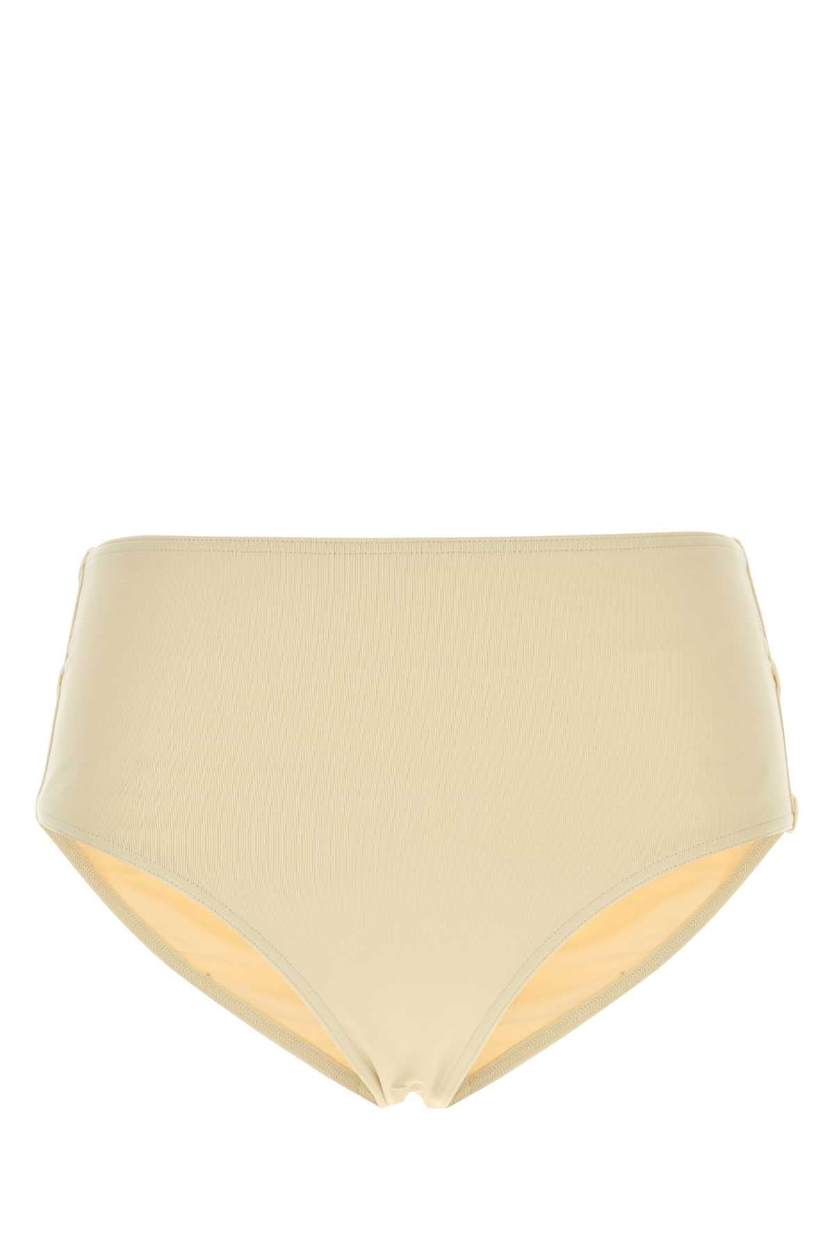 Eres Women Ivory Stretch Nylon Cycle Bikini Bottom ERES