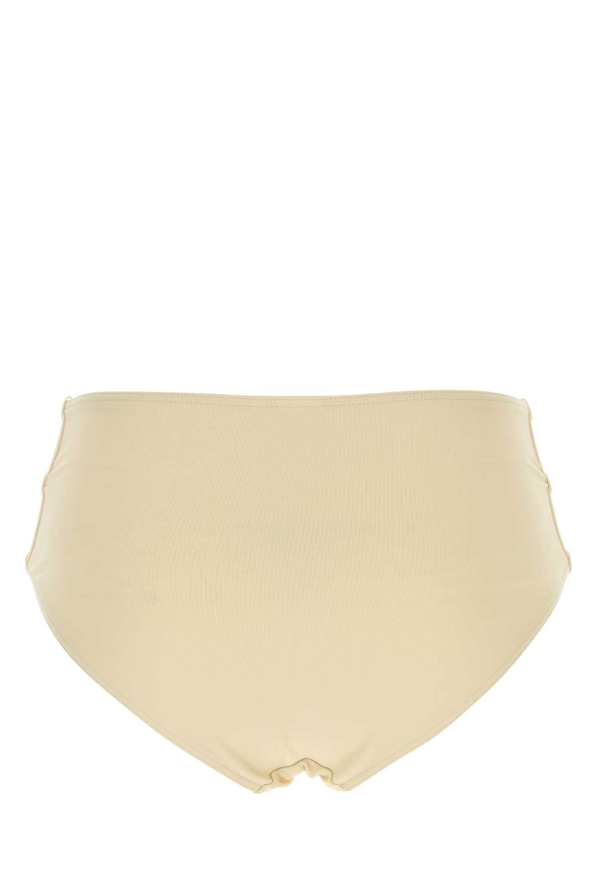 Eres Women Ivory Stretch Nylon Cycle Bikini Bottom ERES