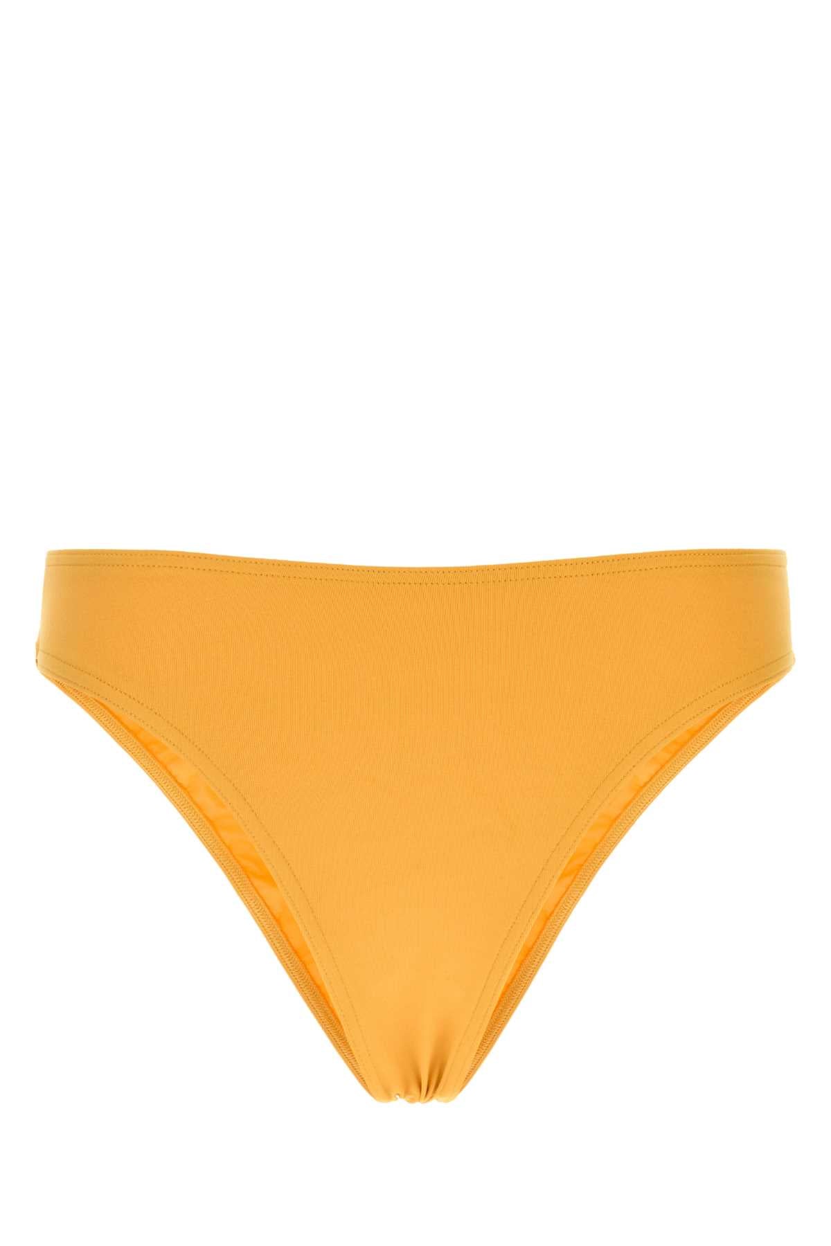 Eres Women Yellow Stretch Nylon Dive Bikini Bottom ERES