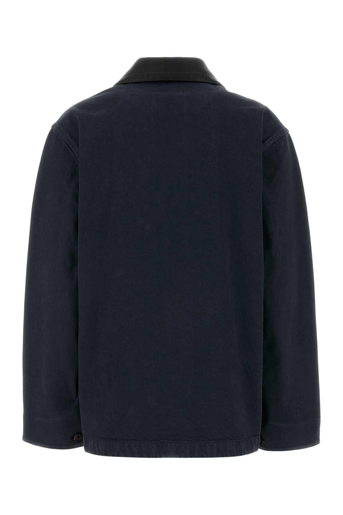Miu Miu Women Navy Blue Denim Jacket MIU MIU