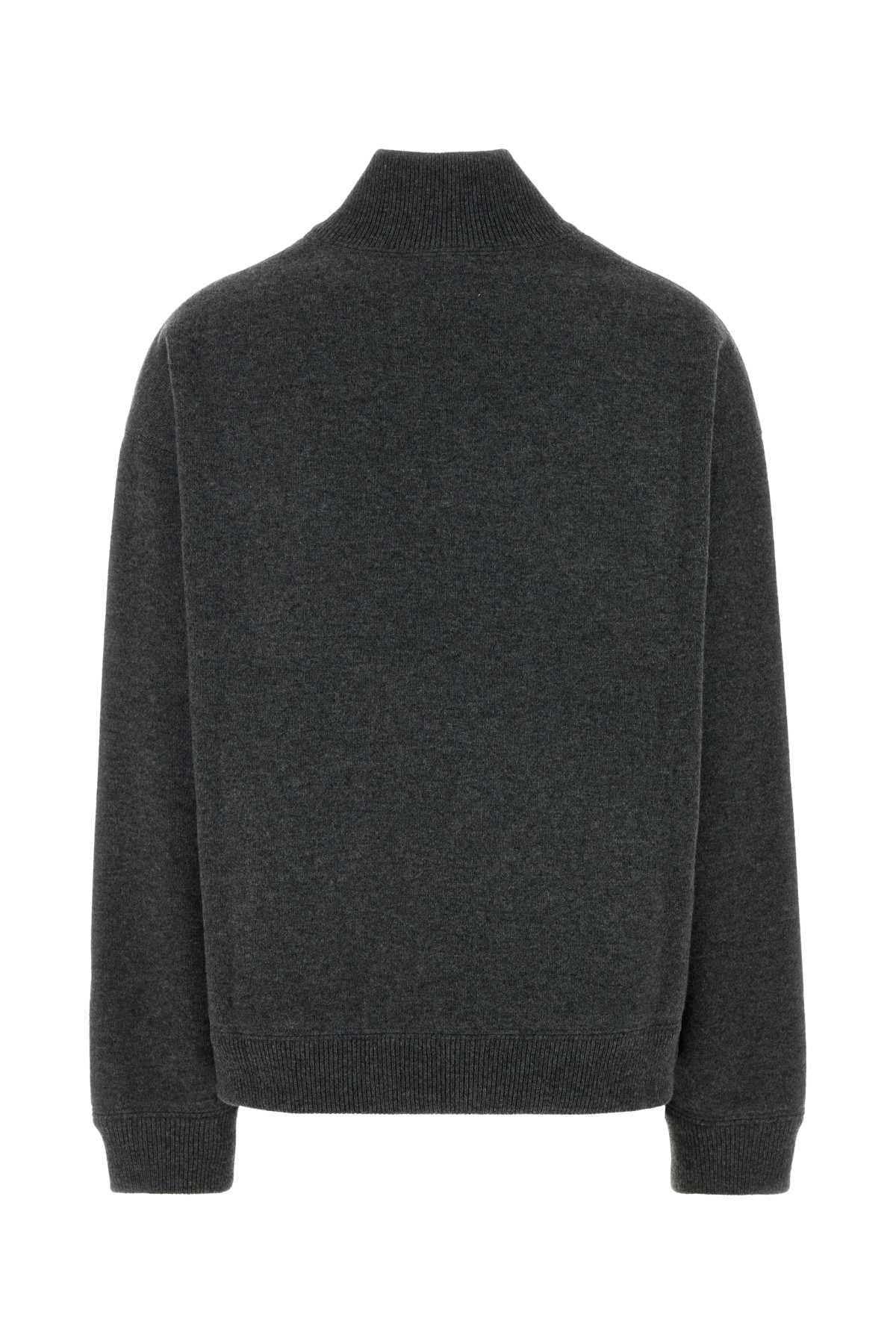 Miu Miu Women Dark Grey Cashmere Sweater MIU MIU