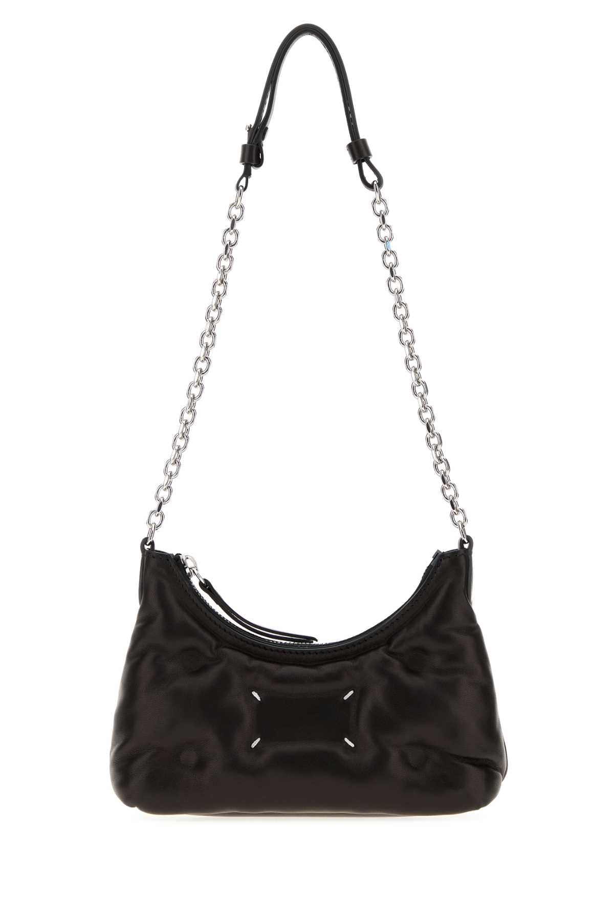 Maison Margiela Women Black Leather Shoulder Bag MAISON MARGIELA