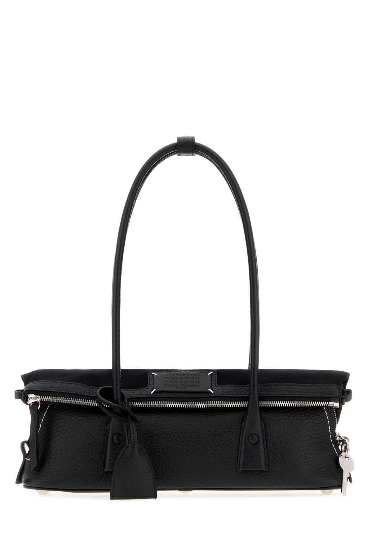 Maison Margiela Women Black Leather 5Ac Shoulder Bag MAISON MARGIELA