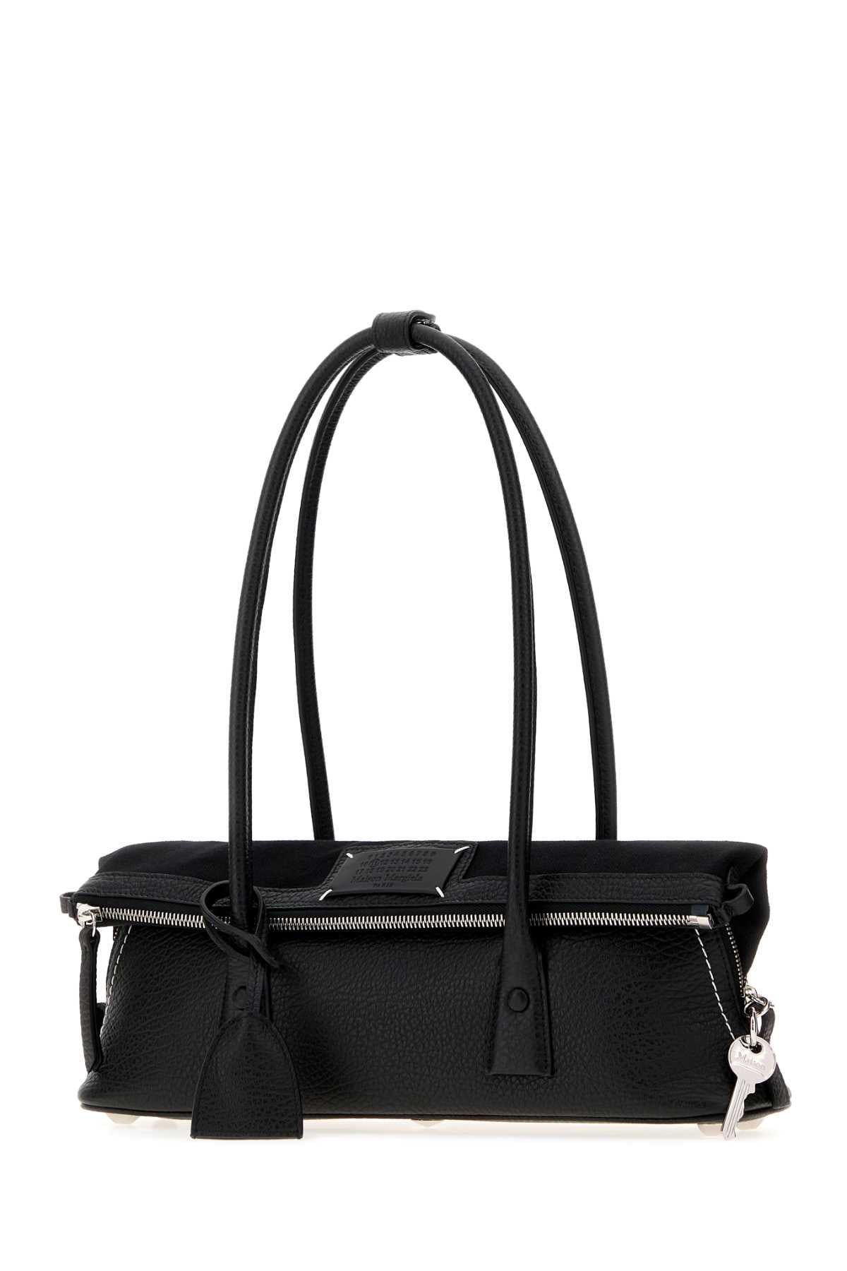 Maison Margiela Women Black Leather 5Ac Shoulder Bag MAISON MARGIELA