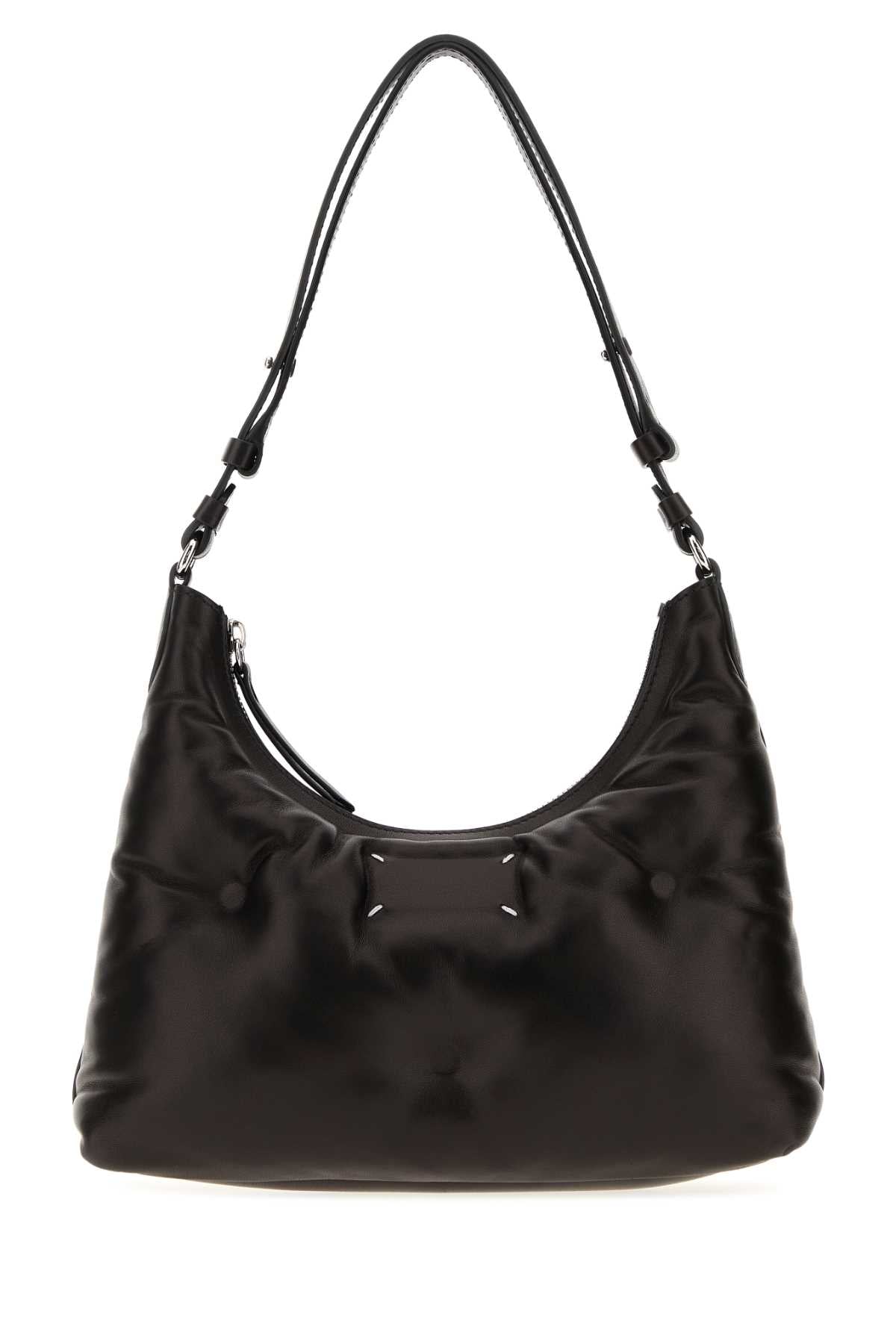 Maison Margiela Women Black Leather Small Glam Slam Shoulder Bag MAISON MARGIELA