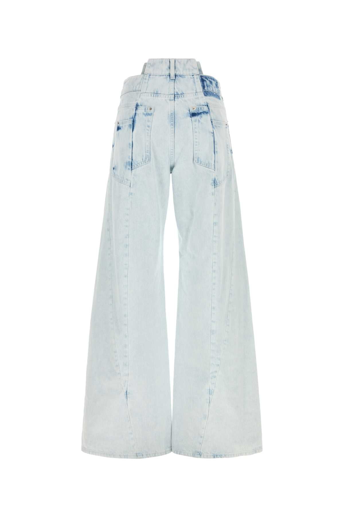 Maison Margiela Women Denim Wide-Leg Jeans MAISON MARGIELA