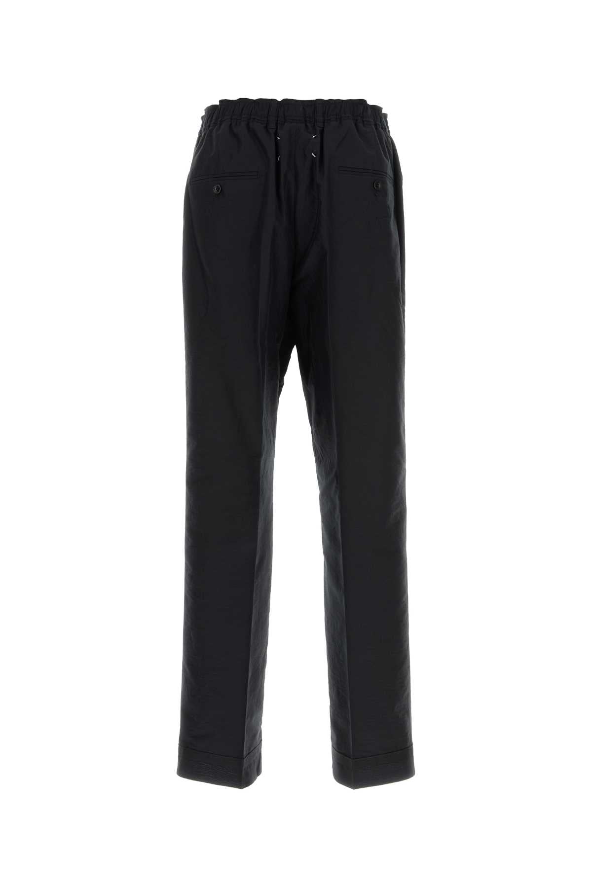 Maison Margiela Men Midnight Blue Cotton Blend Pant MAISON MARGIELA