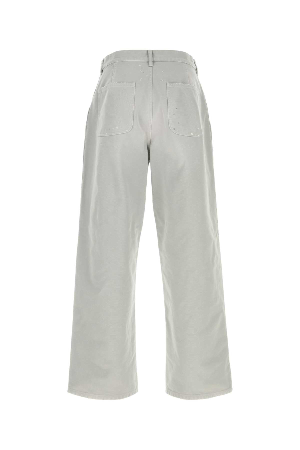 Maison Margiela Men Light Grey Cotton Pant MAISON MARGIELA