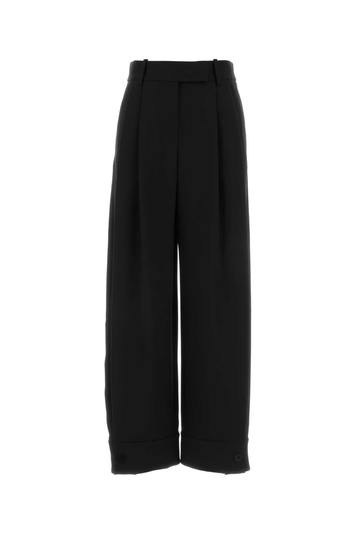 Giorgio Armani Women Black Crepe Wide-Leg Pant GIORGIO ARMANI
