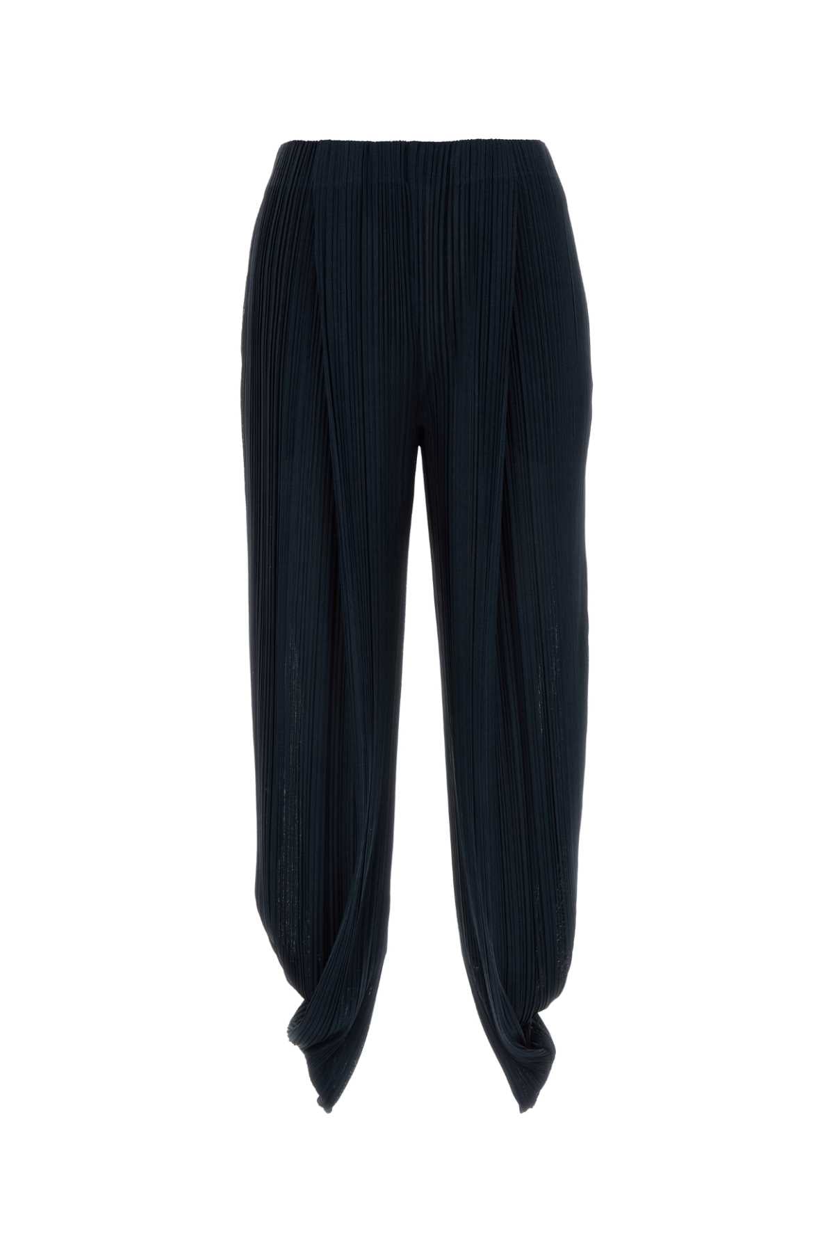 Giorgio Armani Women Navy Blue Jersey Pant GIORGIO ARMANI