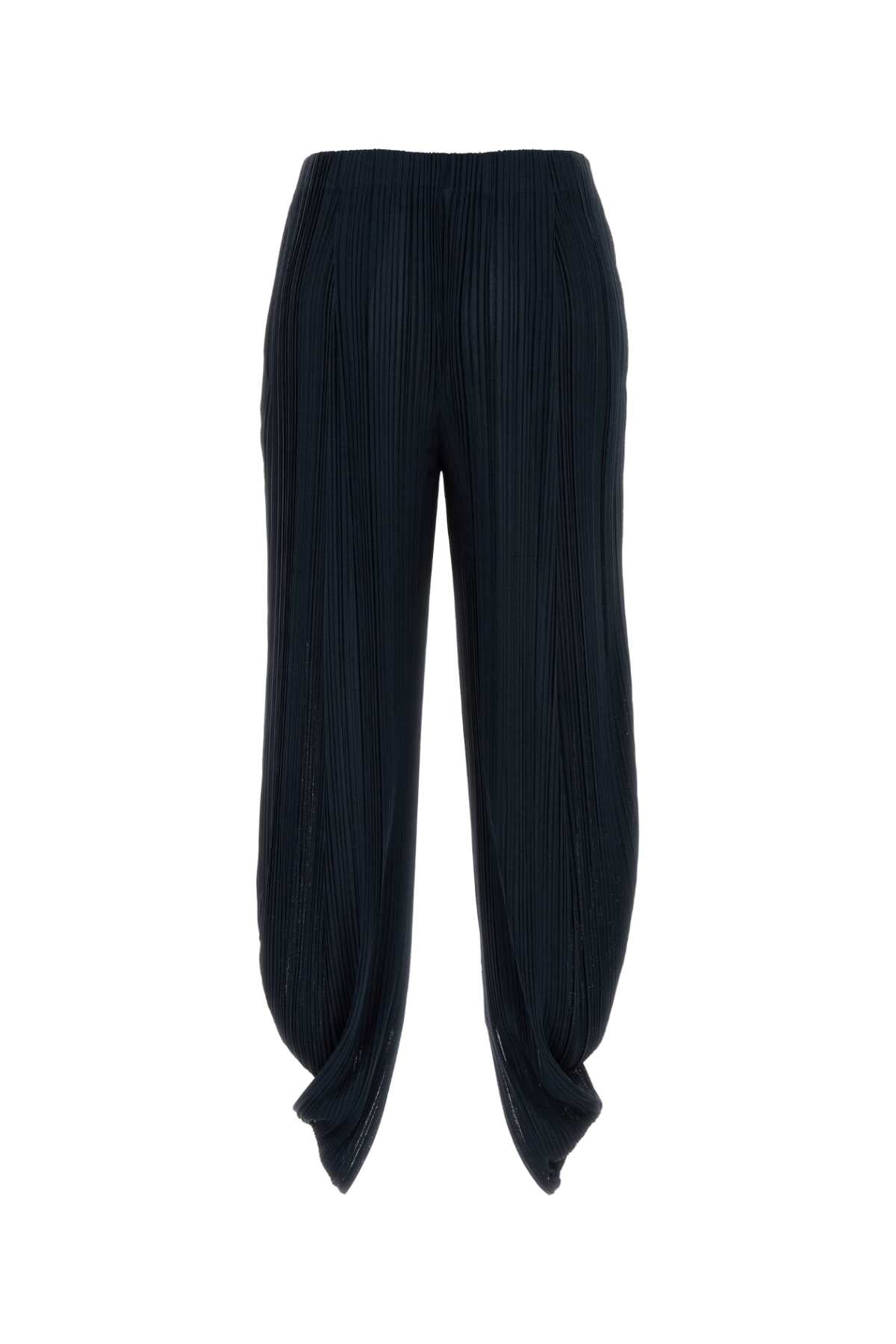 Giorgio Armani Women Navy Blue Jersey Pant GIORGIO ARMANI