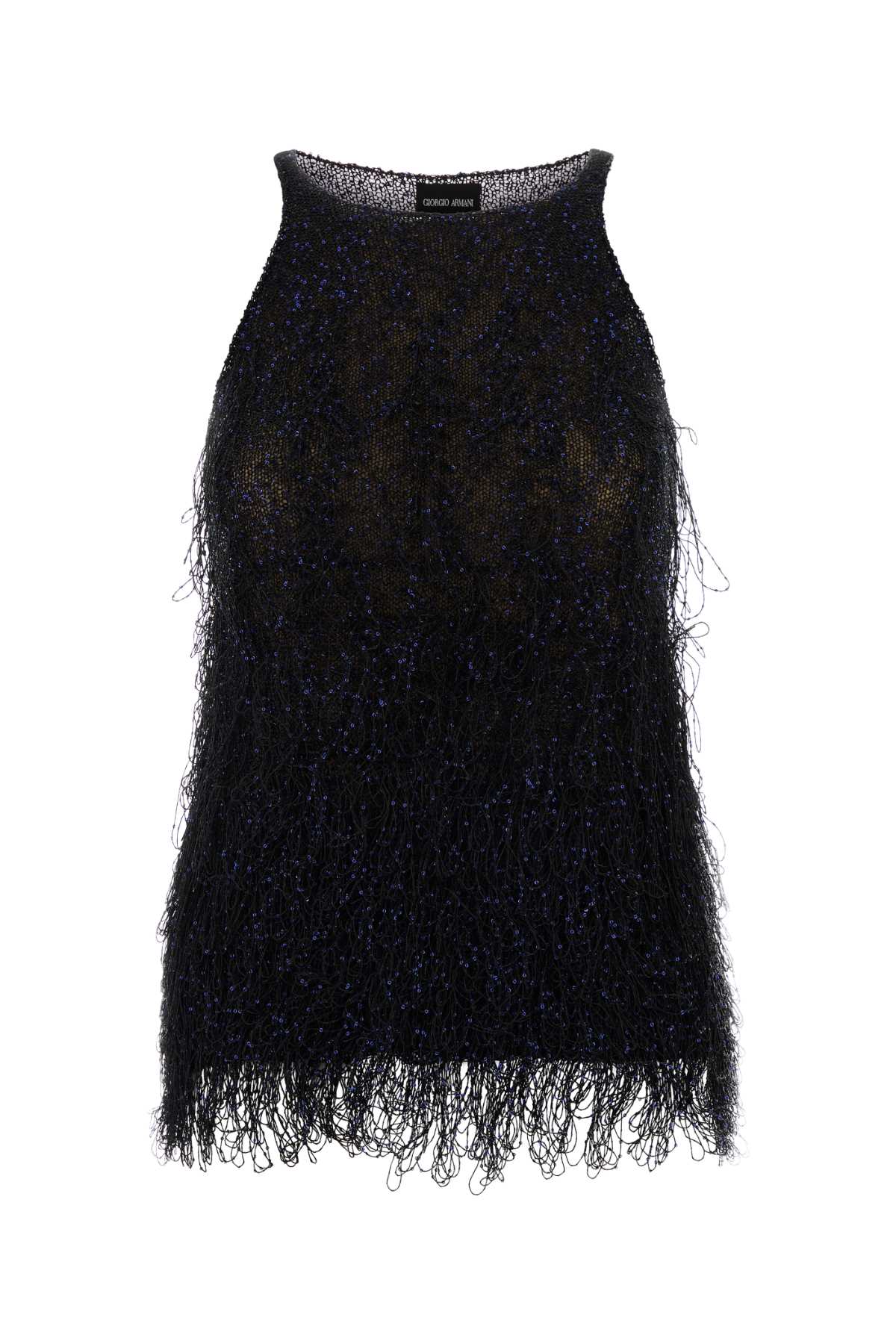 Giorgio Armani Women Embellished Nylon Bend Top GIORGIO ARMANI