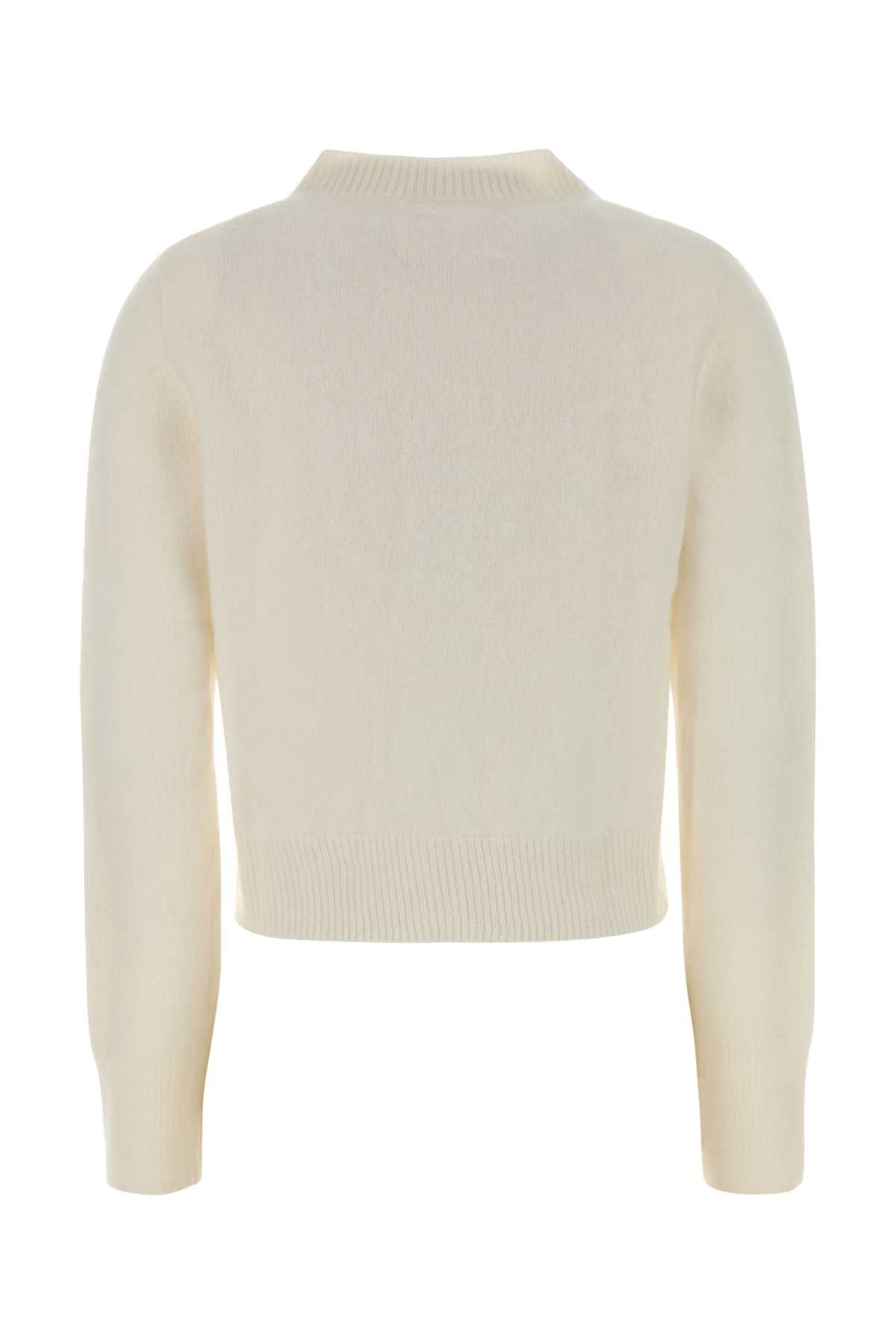 Lisa Yang Women Ivory Cashmere Azalea Cardigan LISA YANG