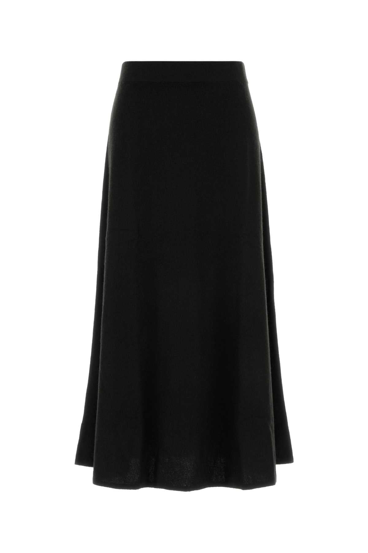 Lisa Yang Women Black Cashmere Torie Skirt LISA YANG