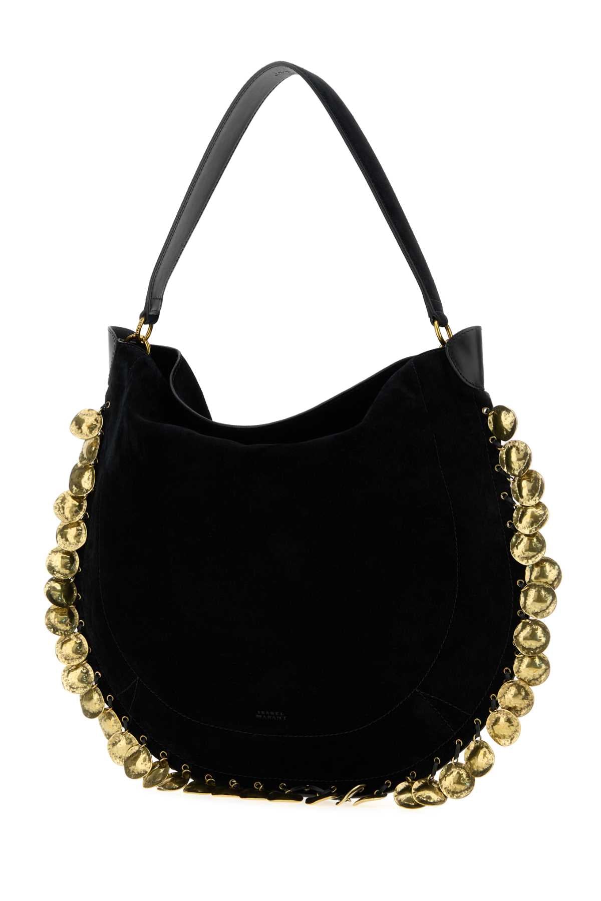 Isabel Marant Women Black Suede Oskan Shopping Bag ISABEL MARANT