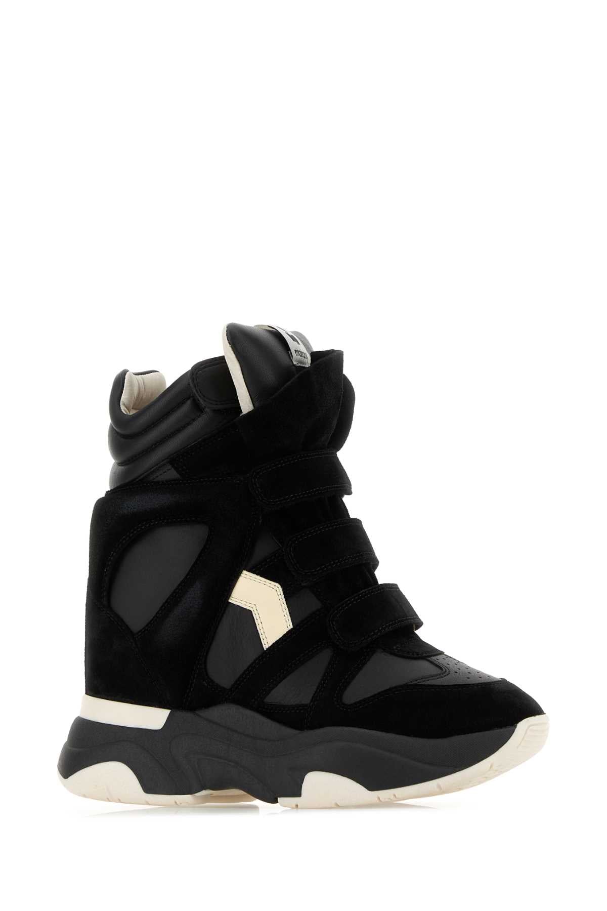 Isabel Marant Women Black Suede And Leather Balskee Sneakers ISABEL MARANT