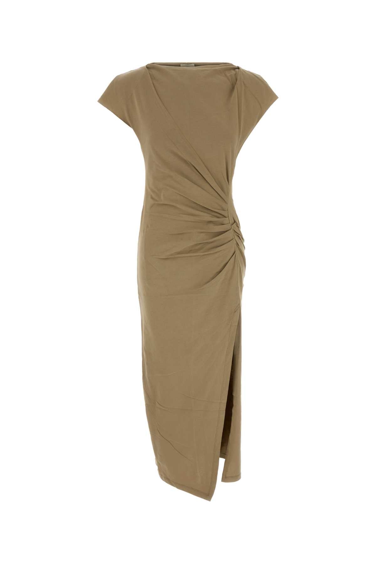 Isabel Marant Women Khaki Cotton Nadela Dress ISABEL MARANT