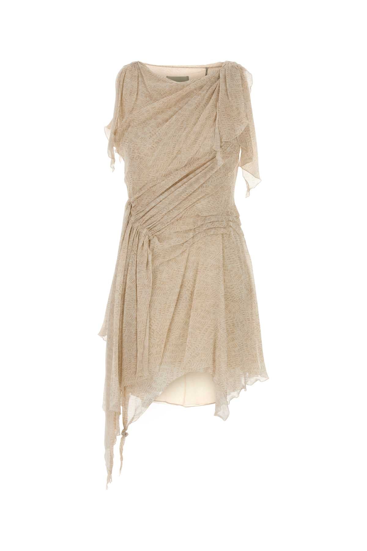 Isabel Marant Women Printed Silk Trysha Mini Dress ISABEL MARANT