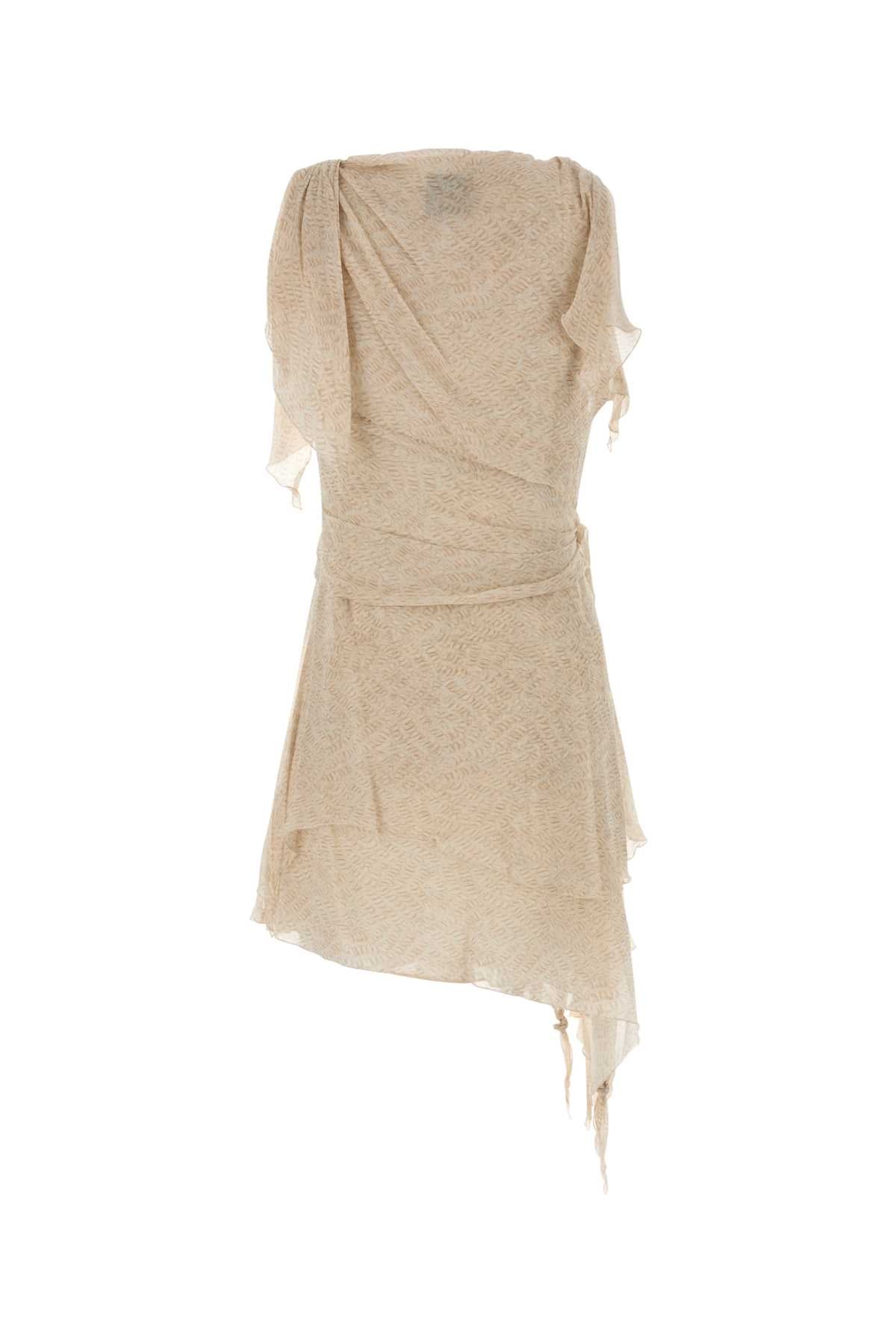 Isabel Marant Women Printed Silk Trysha Mini Dress ISABEL MARANT