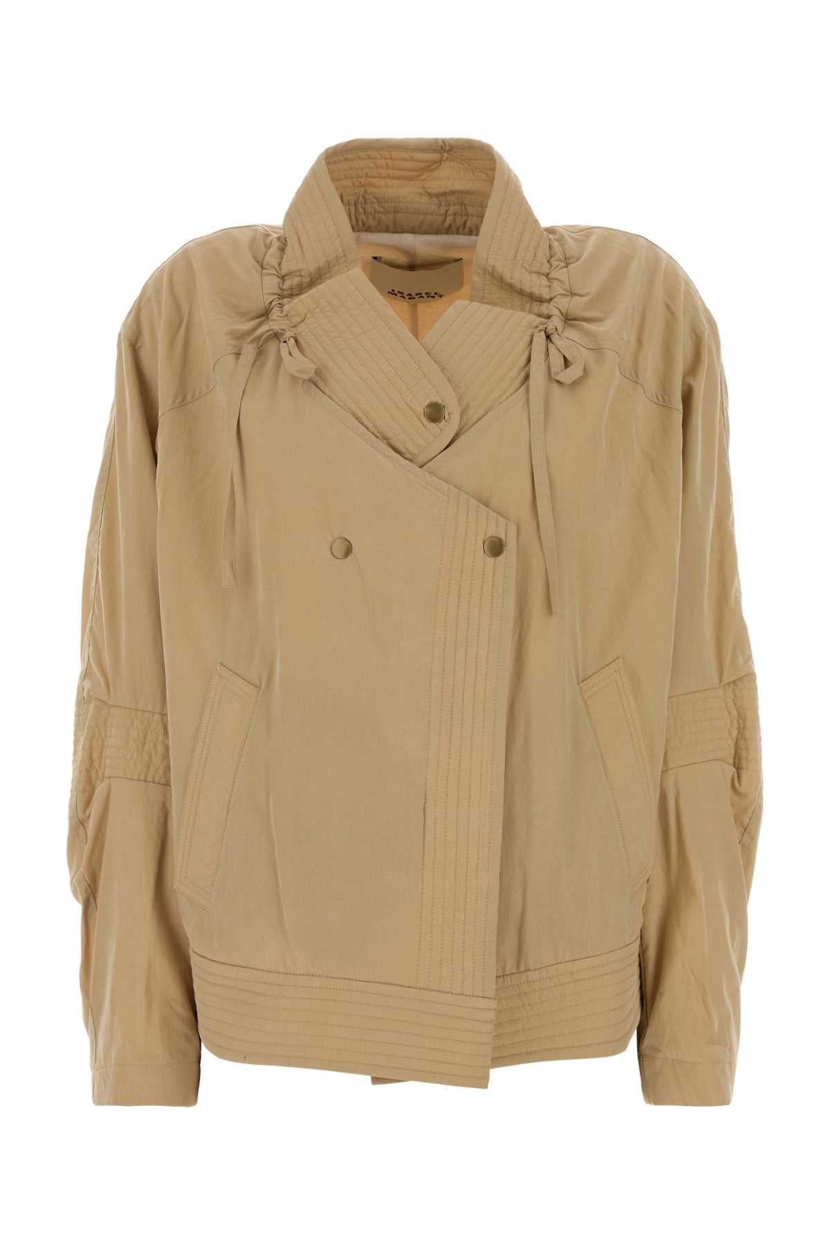 Isabel Marant Women Beige Lyocell Theresa Jacket ISABEL MARANT