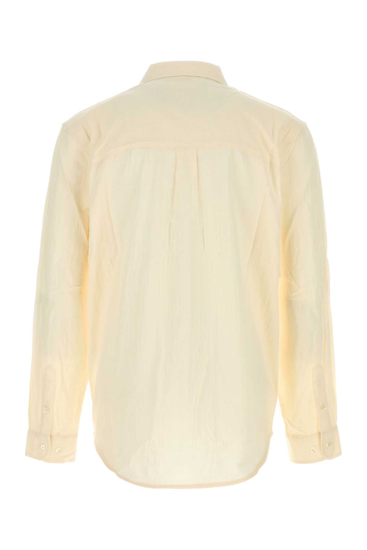 Sefr Men Ivory Voile Leo Shirt SEFR