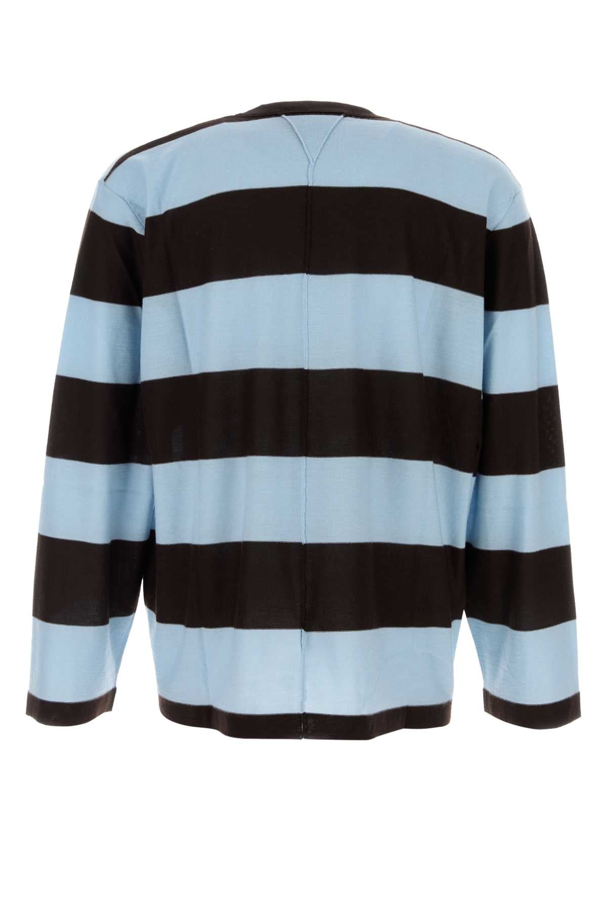 Bottega Veneta Men Embroidered Cashmere Sweater BOTTEGA VENETA