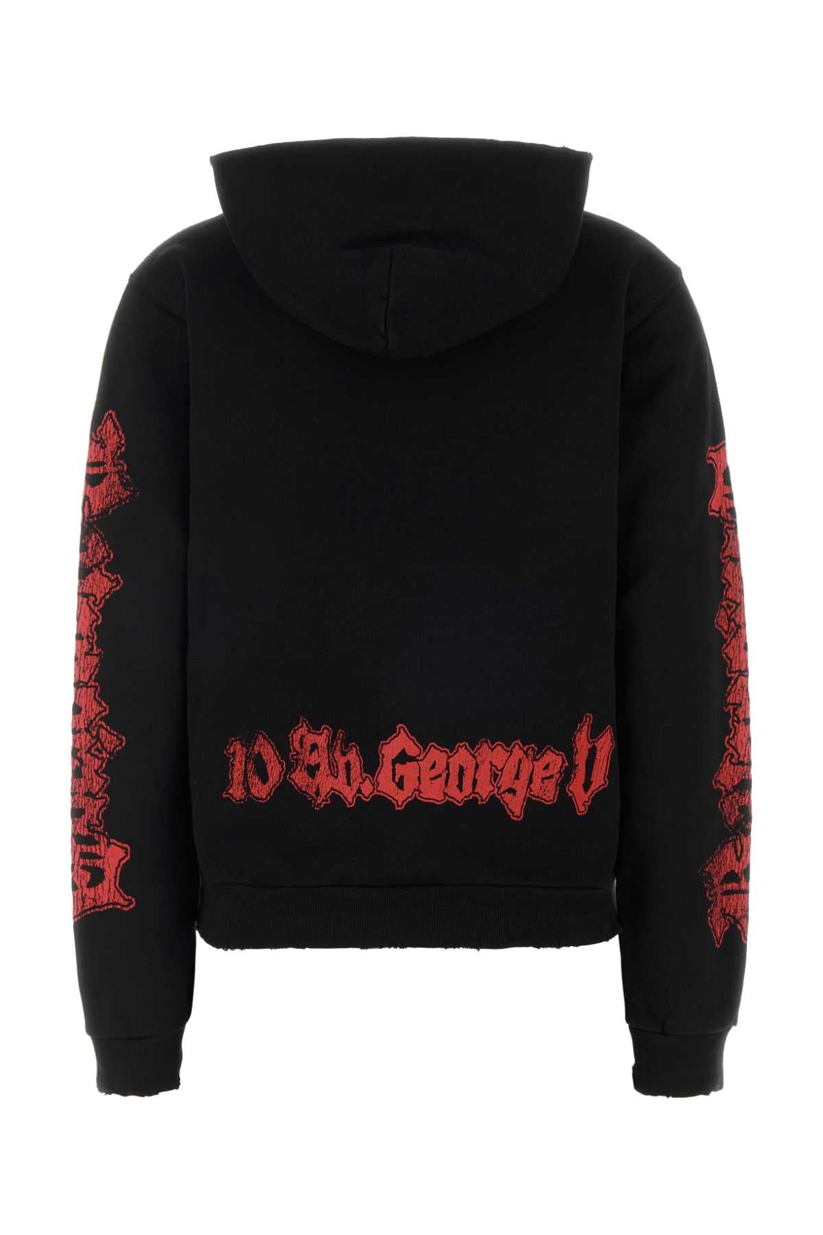 Balenciaga Women Black Cotton Sweatshirt BALENCIAGA
